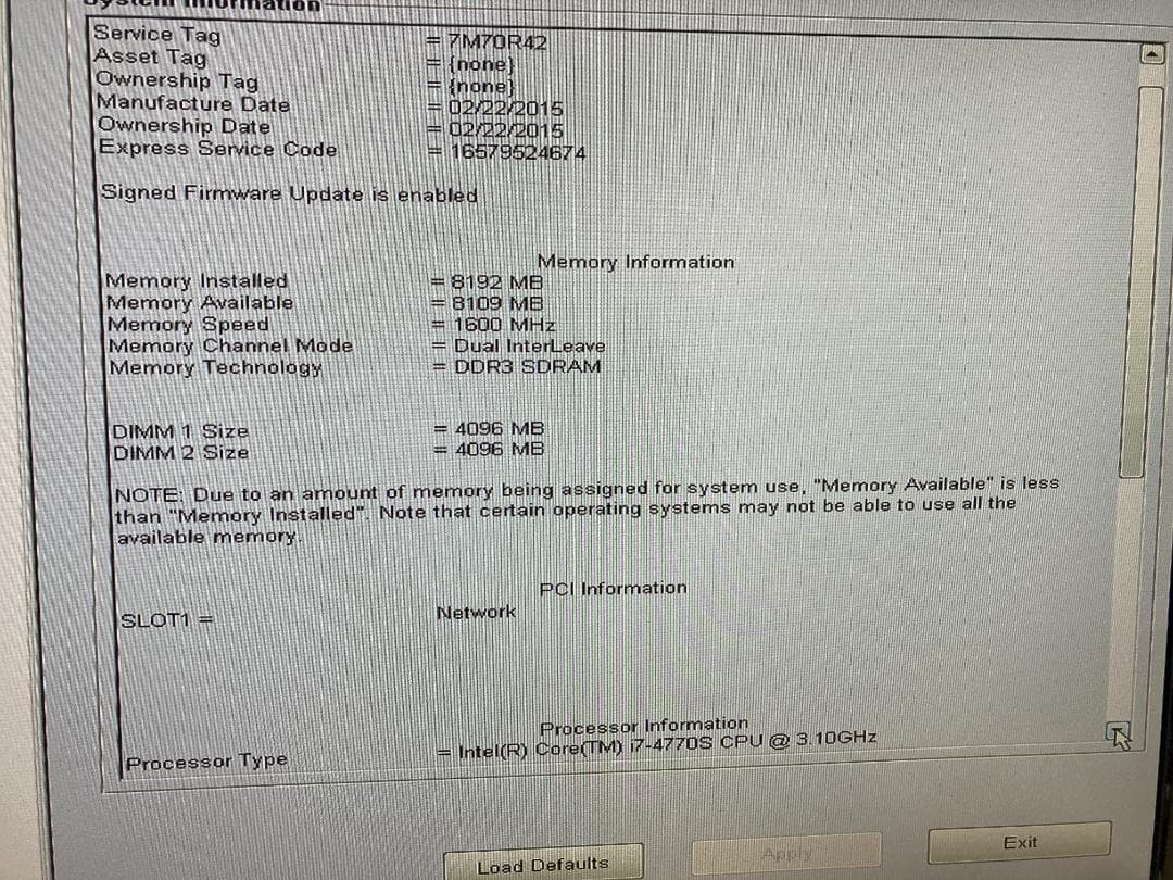 DELL Optiplex 9020 USF　CPU-i7　Wifiモデル U