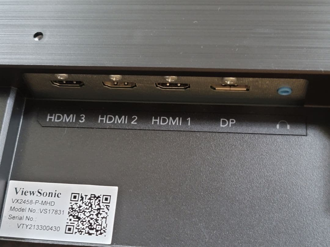 美品　ViewSonic VX2458-P-MHD ゲーミングモニター