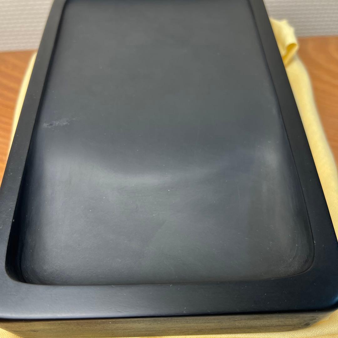 ⭕️LY r a⭕️新品美品　甲州銘石　雨畑　芳龍硯　芳龍閣鑑製　 小四六特殊