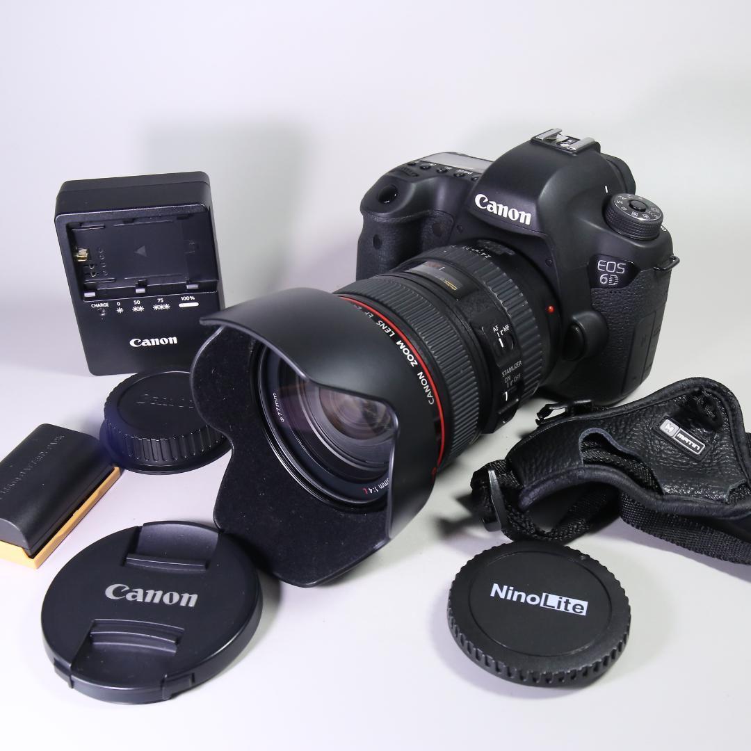 ☆美品☆ショット 7102回 Canon ６D EF24-105 L #389