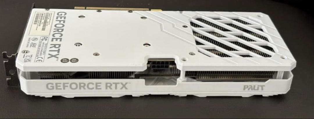 グラフィックボード・グラボ・ビデオカード palit RTX4060ti White