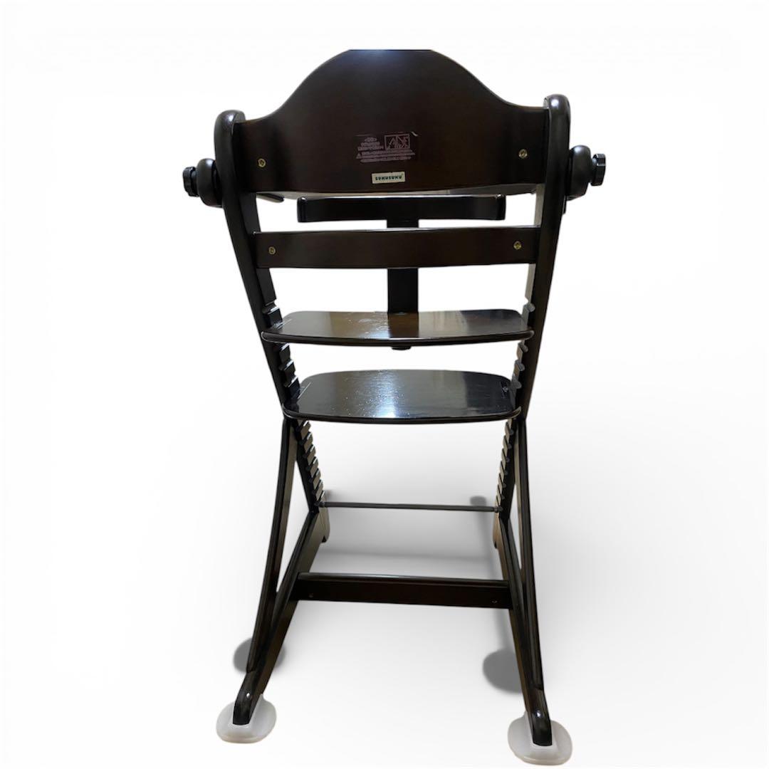 大和屋 すくすくスリムフィットチェアテーブル&ガード付 ベビーチェア