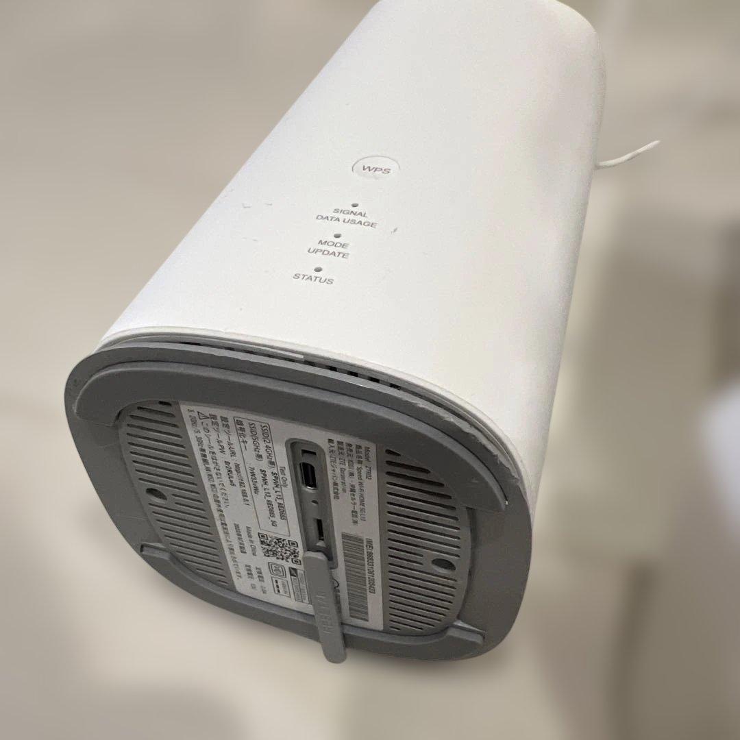 ZTE 5G L13 無線LANルーター ホワイト