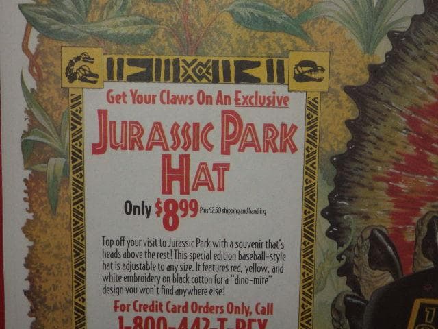 マクドナルド★ポスター★35★ビンテージ★壁掛け★ジュラシックパーク★恐竜