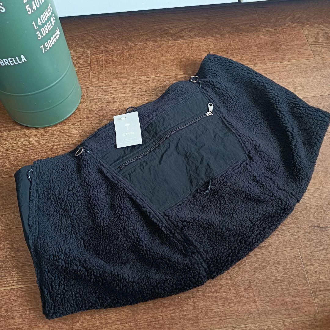 未使用 希少erva 限定ボアシンプルドッグスリング スリングキャリー