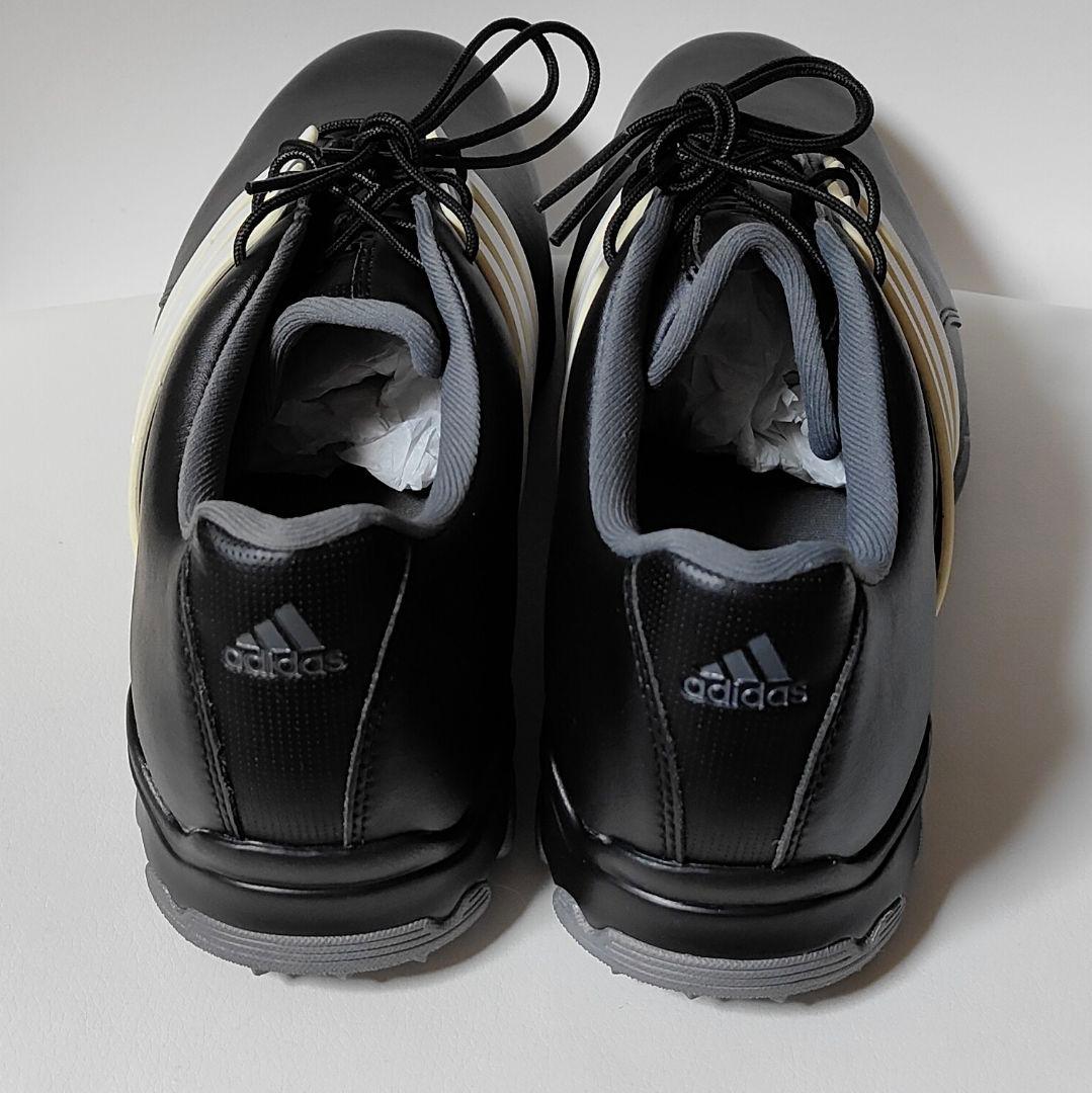 【未使用品】アディダス ゴルフシューズ　黒 ブラック　26.5cm