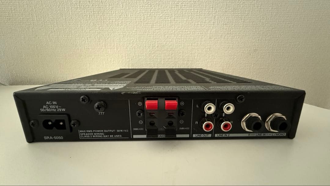 Roland SRA-5050 ミキシングステレオアンプ