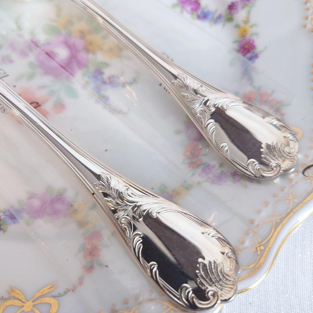 クリストフル　マルリー　希少　デザートスプーン　クリストフルシルバー