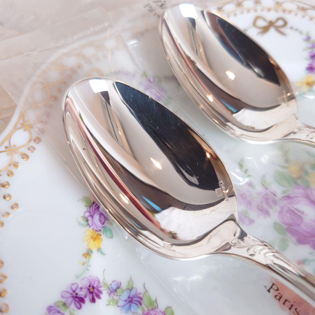 クリストフル　マルリー　希少　デザートスプーン　クリストフルシルバー