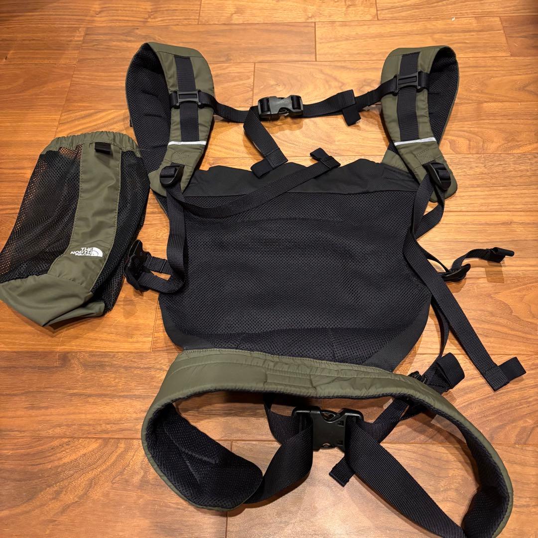 ノースフェイス 抱っこ紐 グリーン