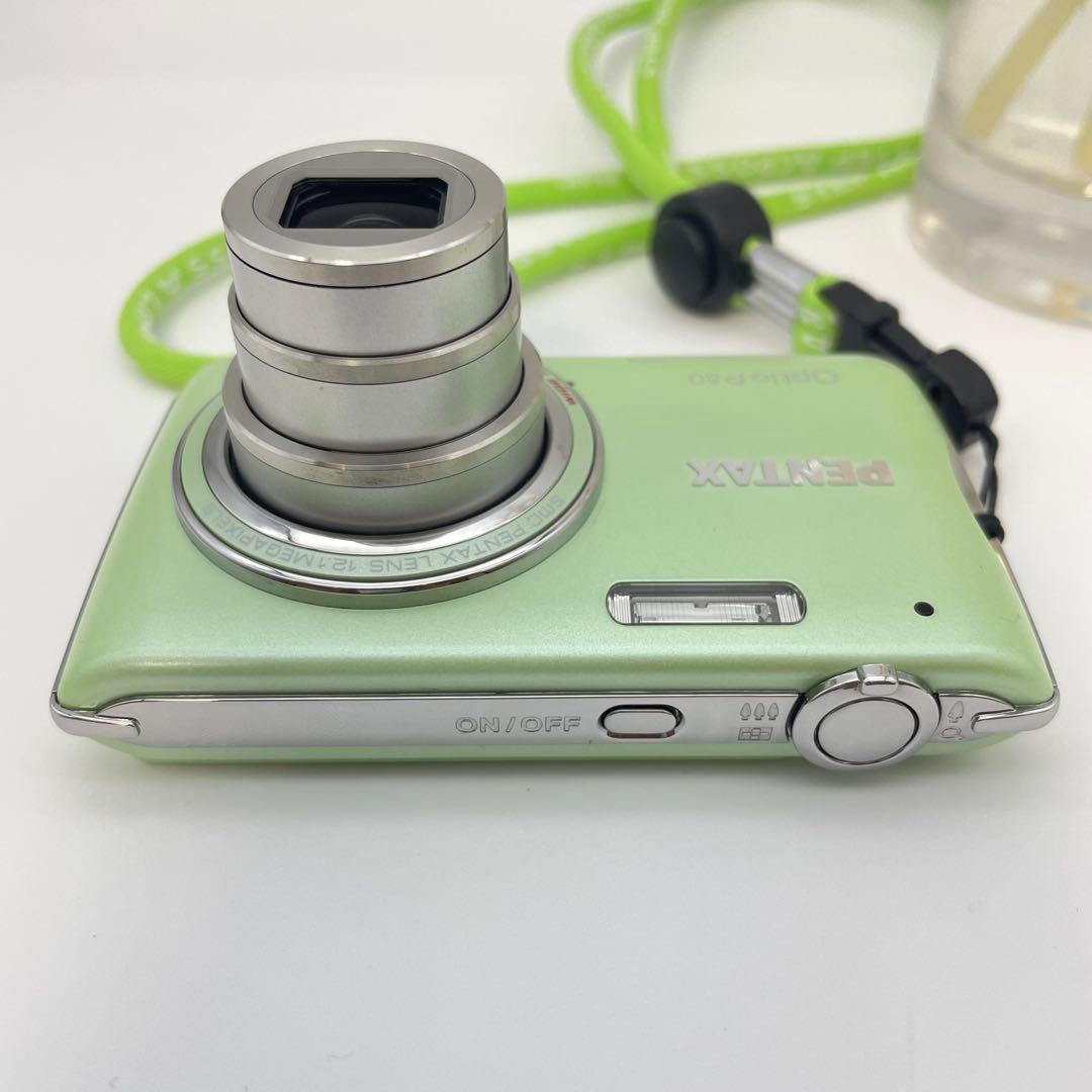 美品✨PENTAX Optio P80✨動作確認済 スマホ転送OK 人気色♪