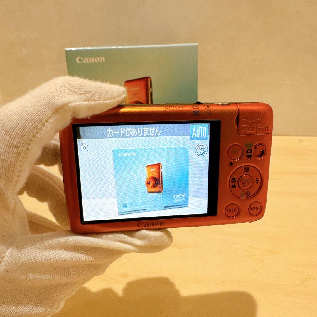【RAKUDO】Canon IXY440F オレンジ コンデジ デジカメ