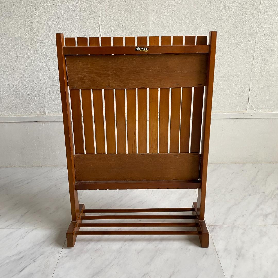 昭和レトロ カリモク オールドカリモク スリッパラック 多目的ラック 中古