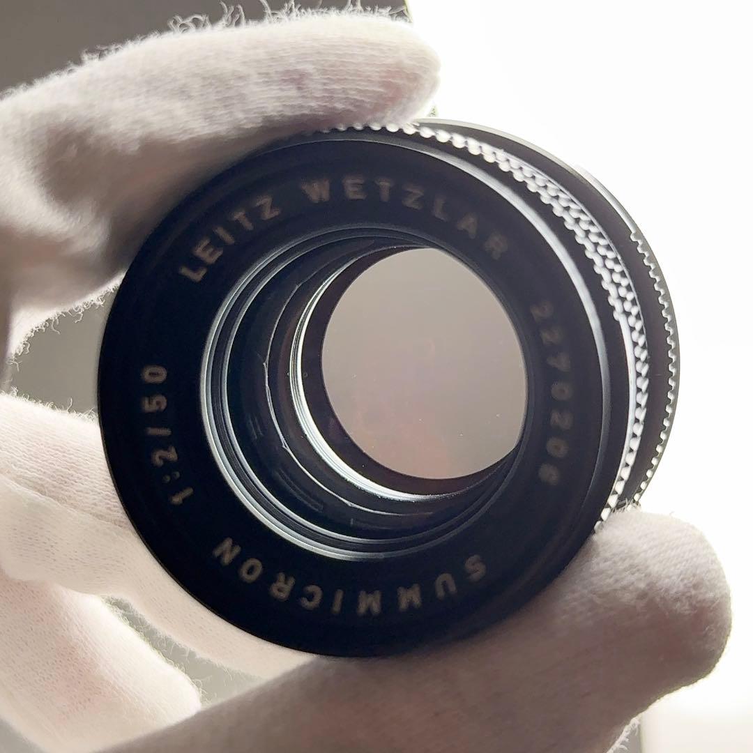 【OH済・希少・美品】ライカ ズミクロン50mm/F2（2nd）ファーストロット
