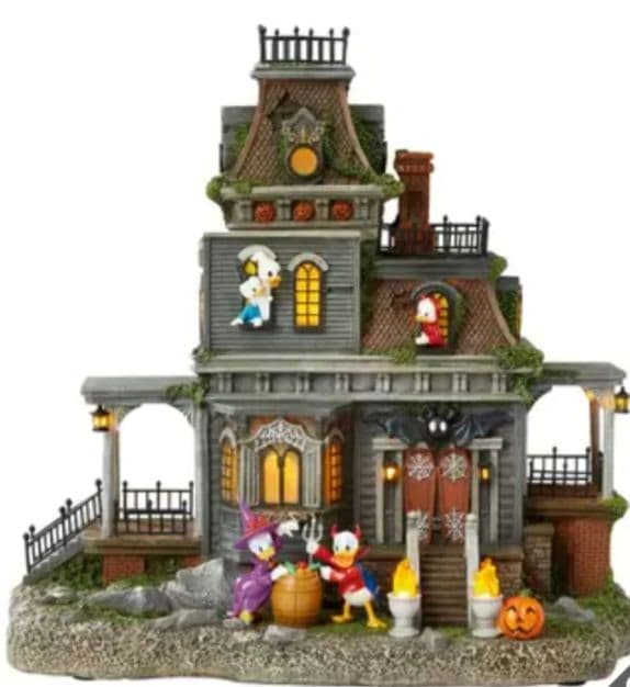 [新品未開封]  コストコ　ディズニー ハロウィン ビレッジ 12ピースセット