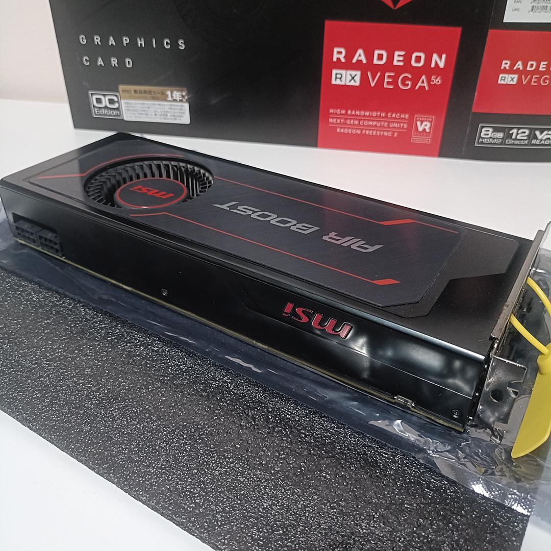 グラフィックボード・グラボ・ビデオカード MSI Radeon RX Vega56 8GB HBM2 OCEdition