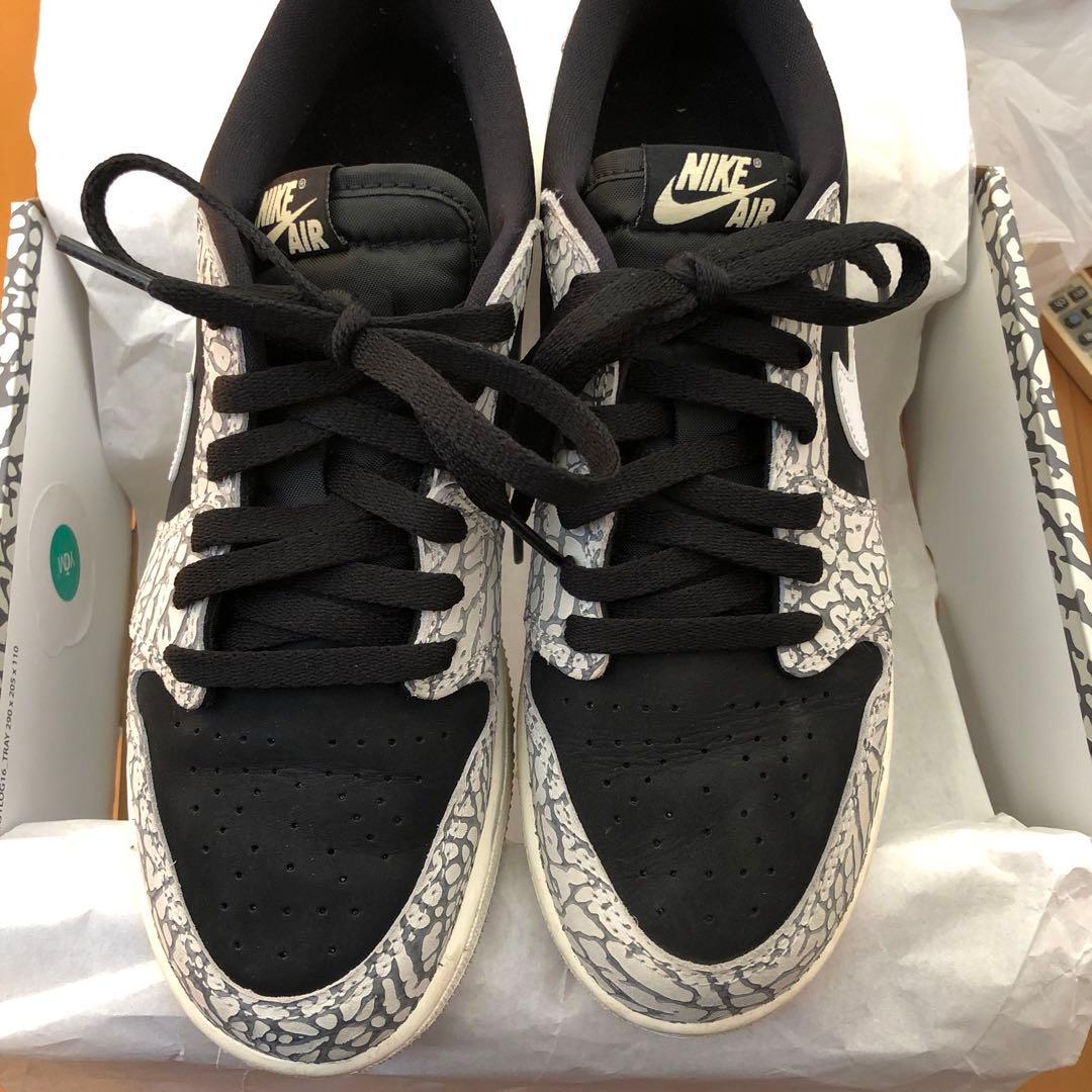 Nike Air Jordan 1 ブラック/ホワイト/グレー