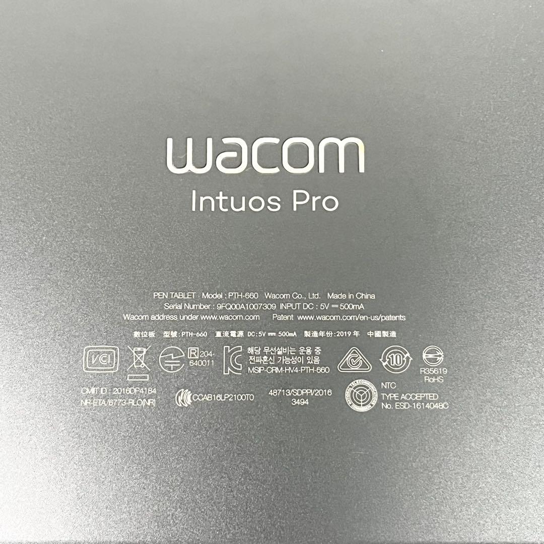 【美品】Wacom Intuos Pro Medium PTH-660/K0