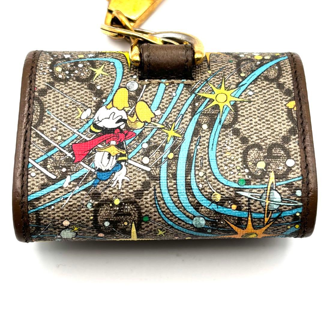 グッチ ディズニー AirPodsケース コラボ GGスプリーム 小物入れ