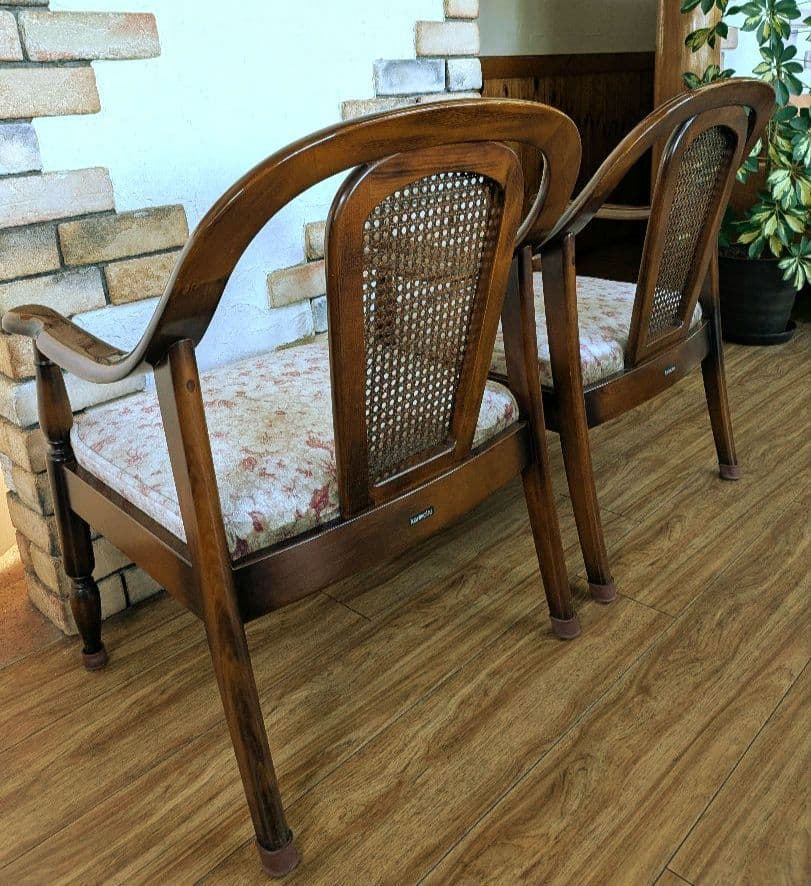 ちゃーくーこんび カリモク karimoku 椅子 ２脚セットイス