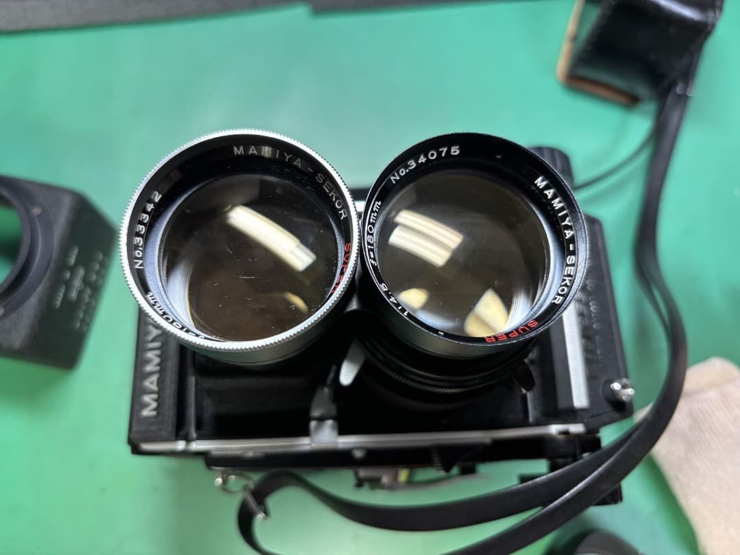 本物の存在感！　マミヤ　C３３０　プロフェッショナル180mm　F4.5　美品！