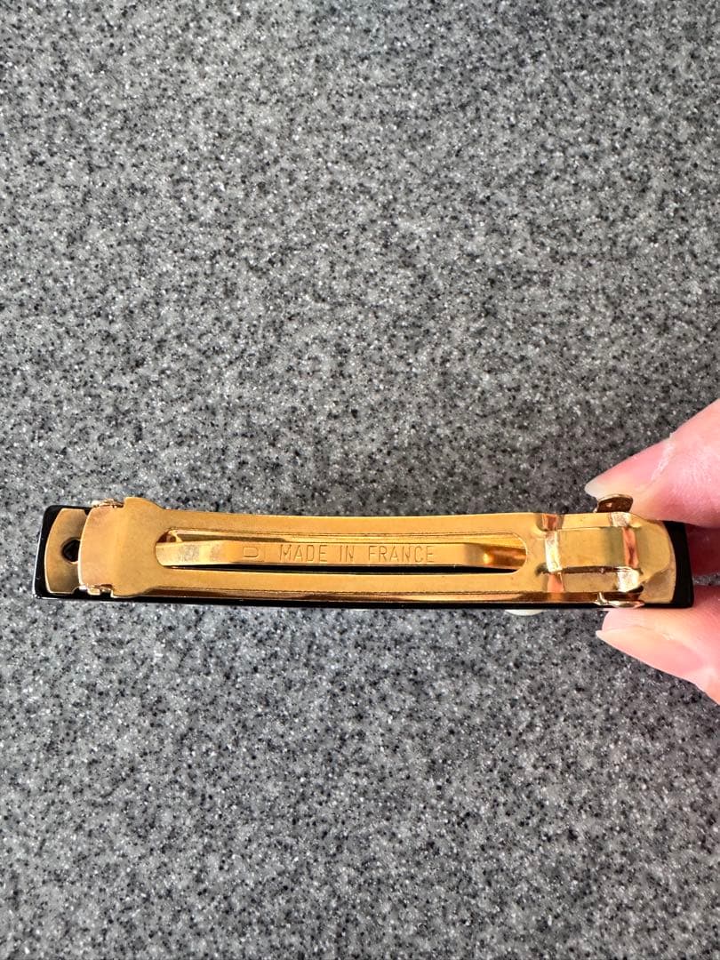 ALEXANDRE DE PARIS アレクサンドルドゥパリ　パール　バレッタ