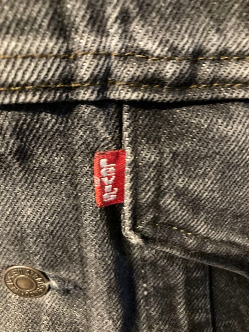 80's levi's 70506 denim vest 希少　レア