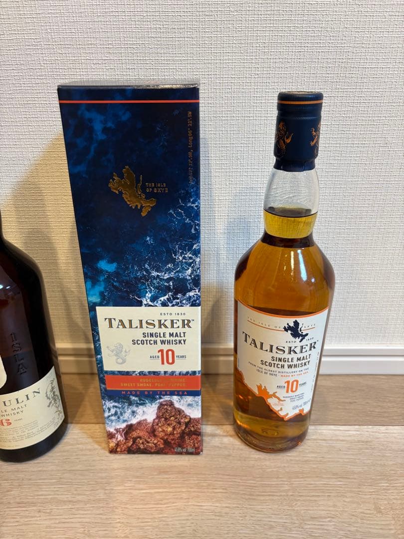 LAGAVULIN 16年 700ml 43% TALISKER 10年 45%