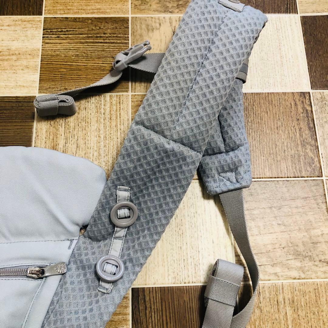 【美品】エルゴベビー　オムニブリーズ 抱っこ紐 OMNI BREEZE グレー
