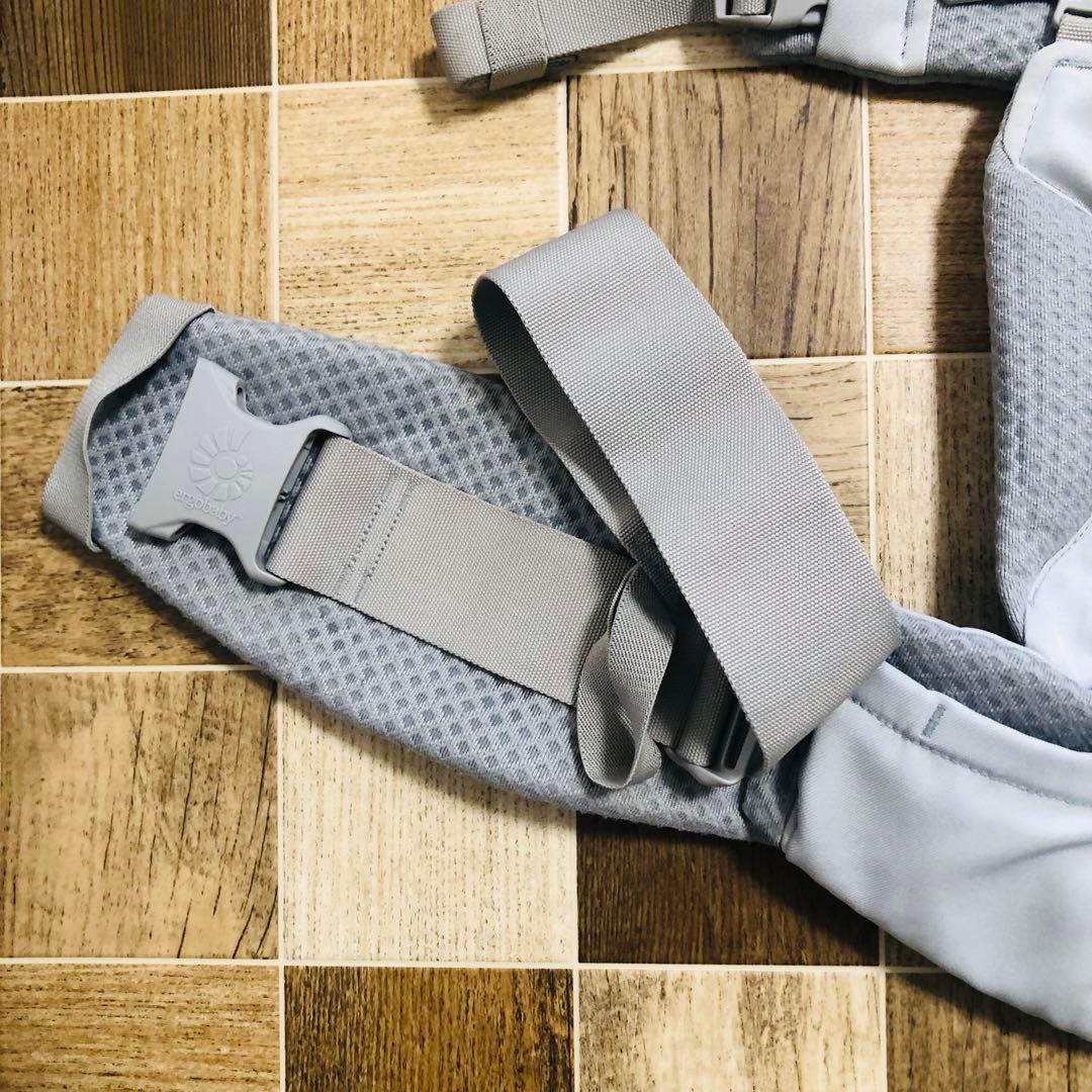 【美品】エルゴベビー　オムニブリーズ 抱っこ紐 OMNI BREEZE グレー