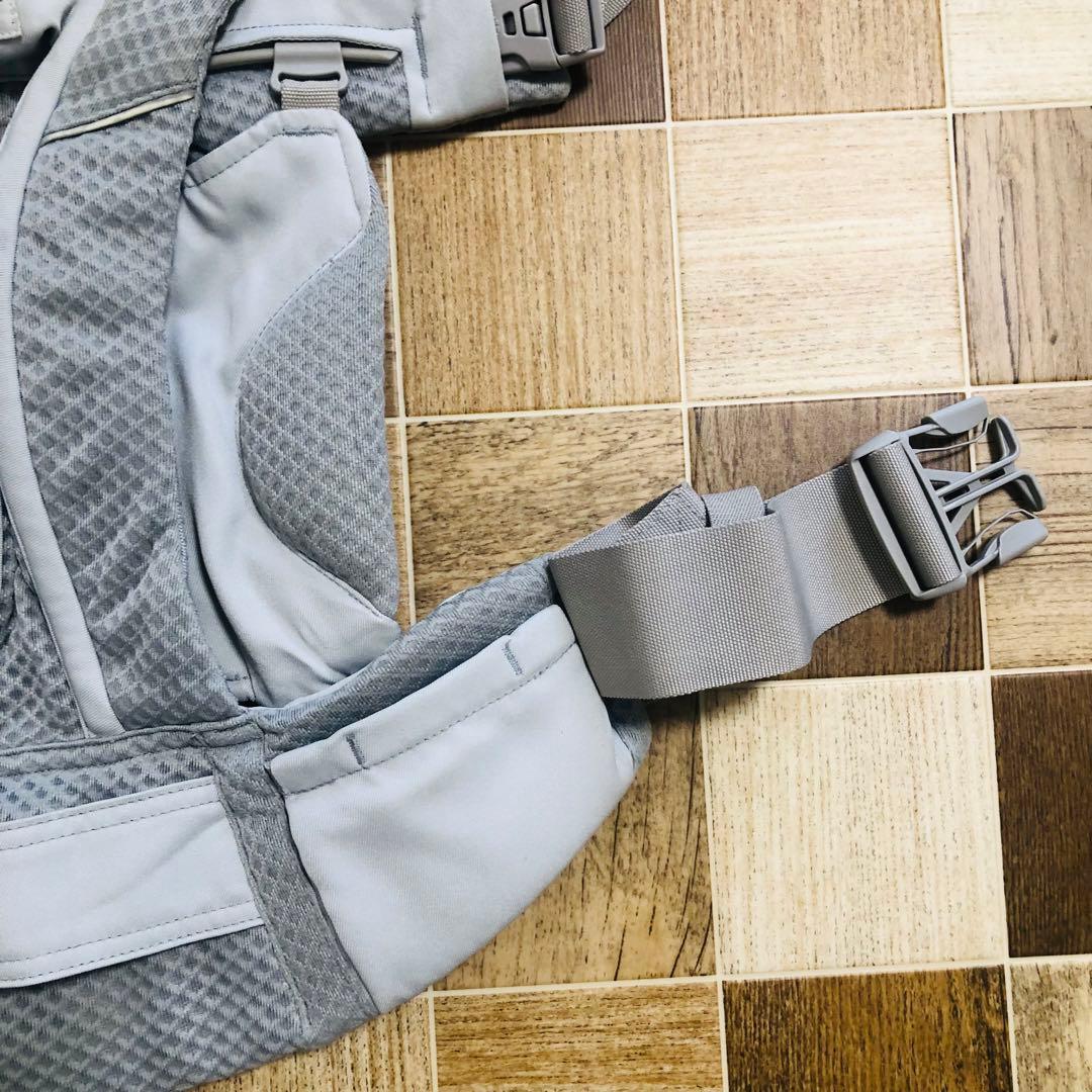 【美品】エルゴベビー　オムニブリーズ 抱っこ紐 OMNI BREEZE グレー
