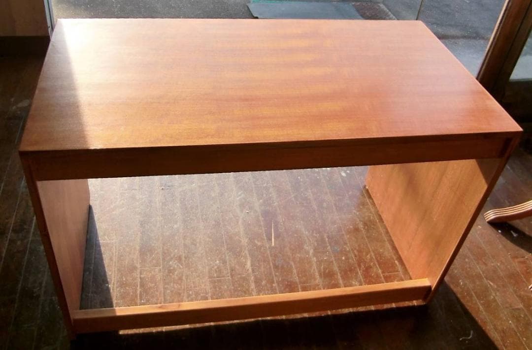 ■交渉可能■　RETRO 　チーク　Ｌ型 カウンター モダン / 4分割ＳＥＴ