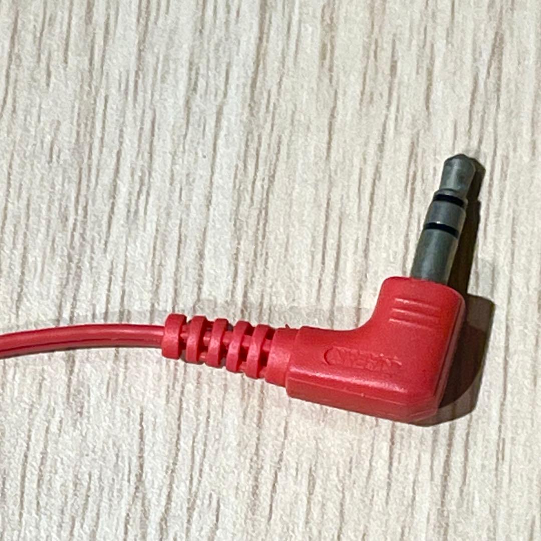 AIWA HP-V1 インナーイヤーイヤホン レッド　昭和レトロ レア