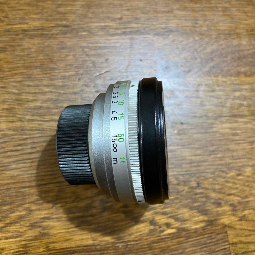 Canon demi C &SD 50mm f/2.8レンズ ケース付き