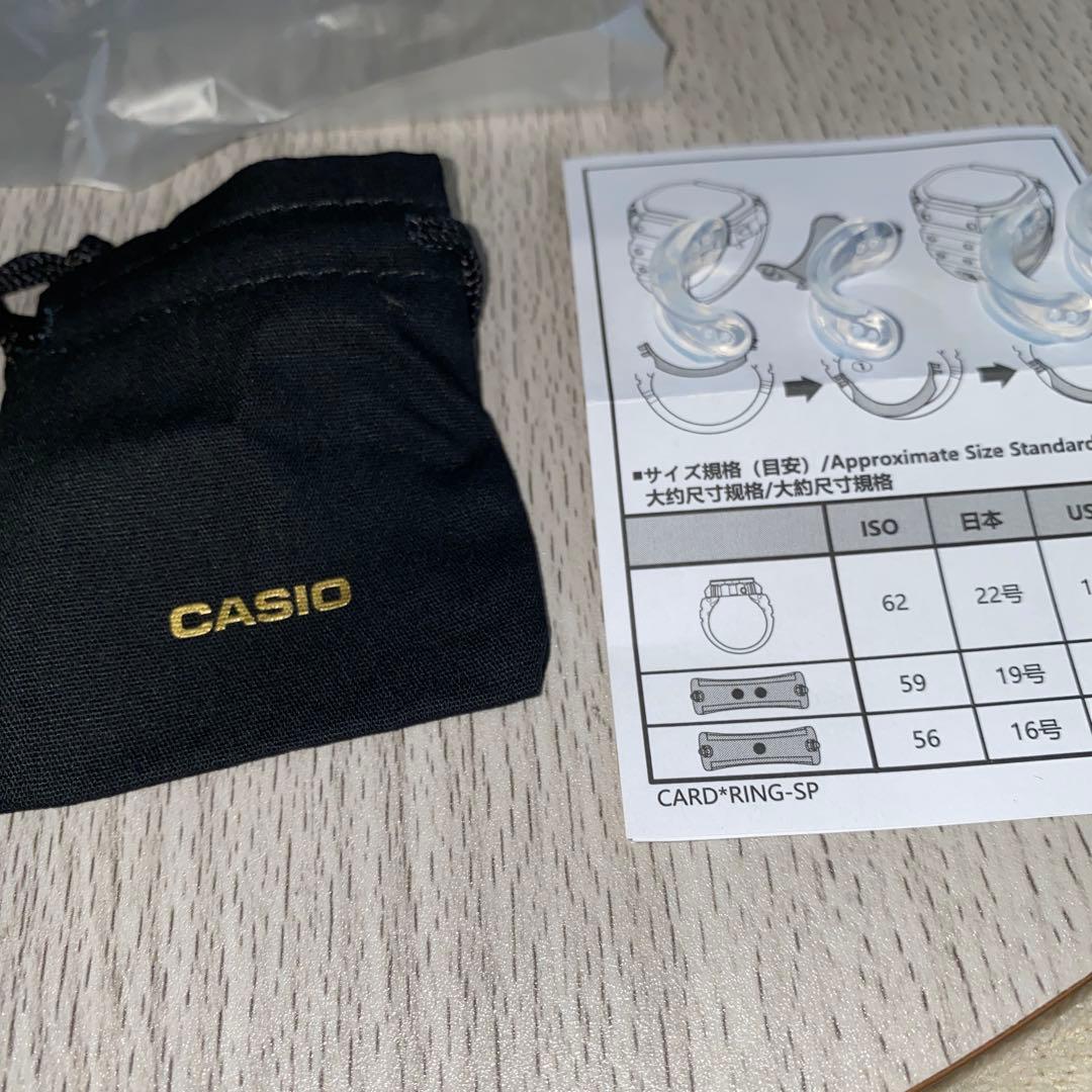 CASIO デジタル腕時計 3573 ゴールド/ブラック