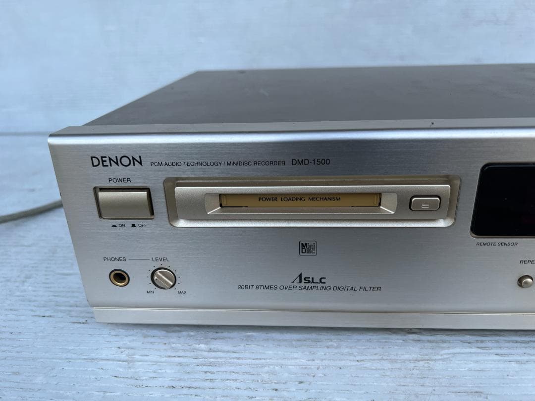 DENON デノン DMD-1500 MDレコーダー　動作品