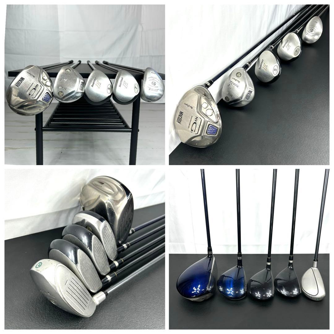 本格派 メンズゴルフクラブ 12本 フルセット ゴルフセット ツアステ お試し品