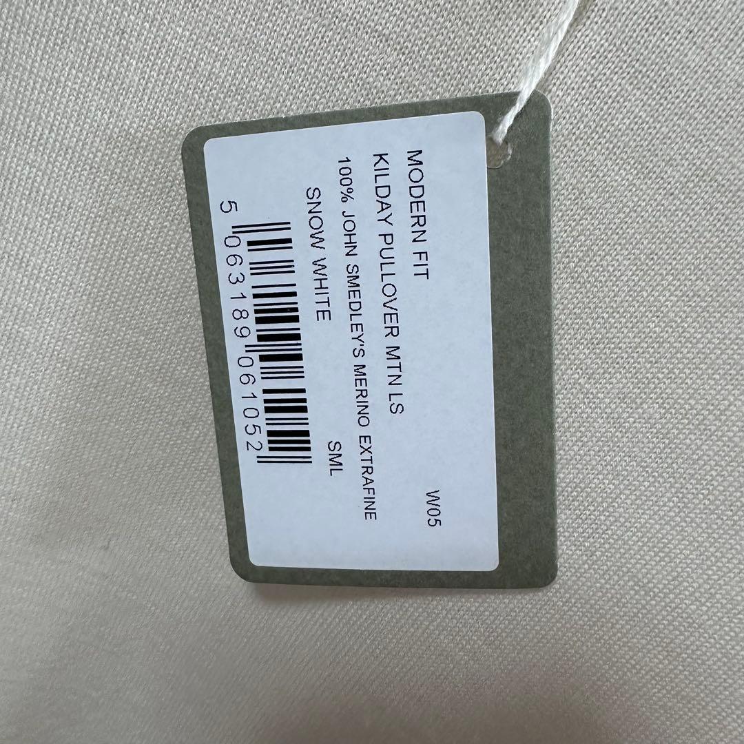 【新品未使用】JOHN SMEDLEY KILDAY メリノウール モックネック