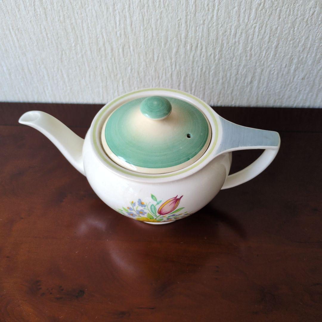 難＊スージークーパー＊スワンシープレイシュガー、クリーマー、ジャム、ティーポット