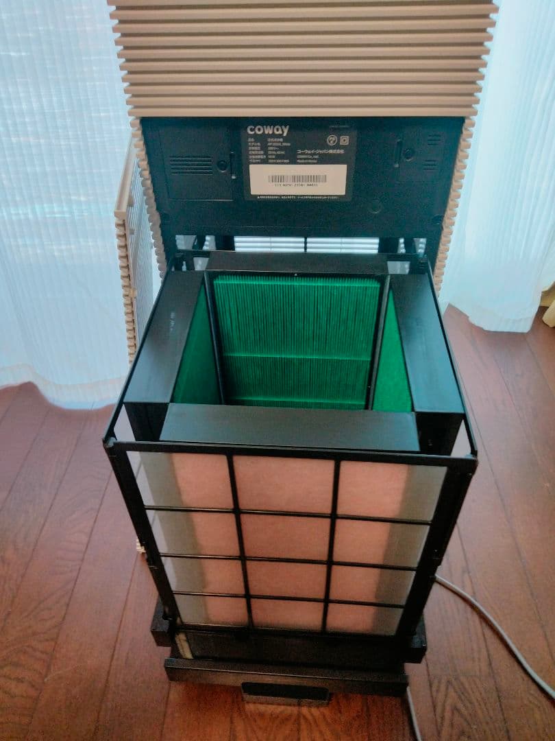 cowawy NOBLE　空気清浄機　フィルター2枚つき