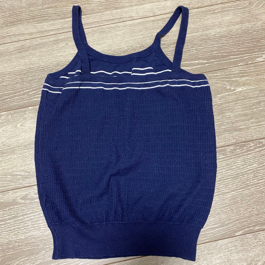 美品　DIOR クリスチャンディオール　タンクトップ　キャミソール　ロゴ