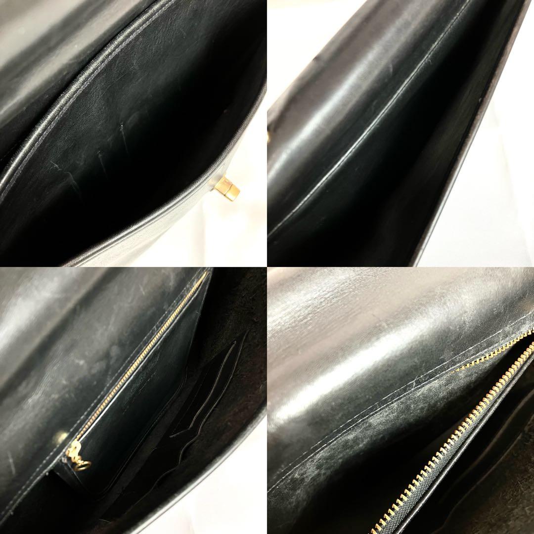 オールドコーチ　ブリーフケース　ターンロック　2way A4 レザー　ブラック