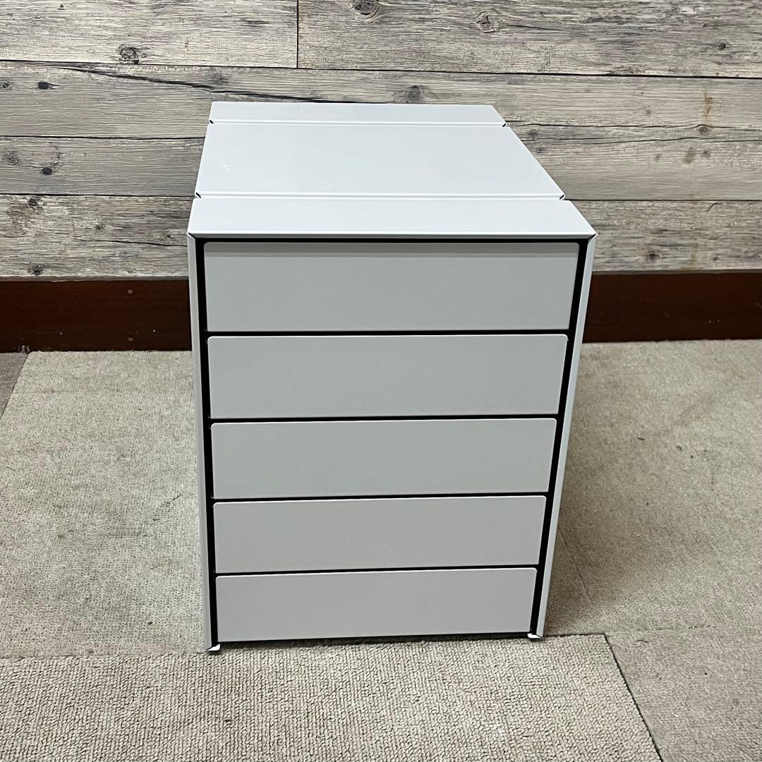 USM イノス ボックス 5段クローズ 色：lightgray （３）