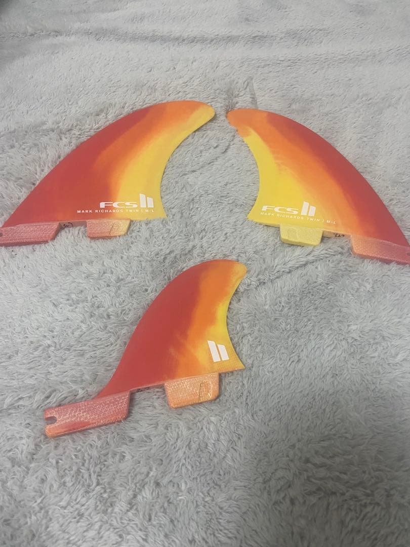 FCS II トライフィンセット オレンジ・レッド 新品未使用機