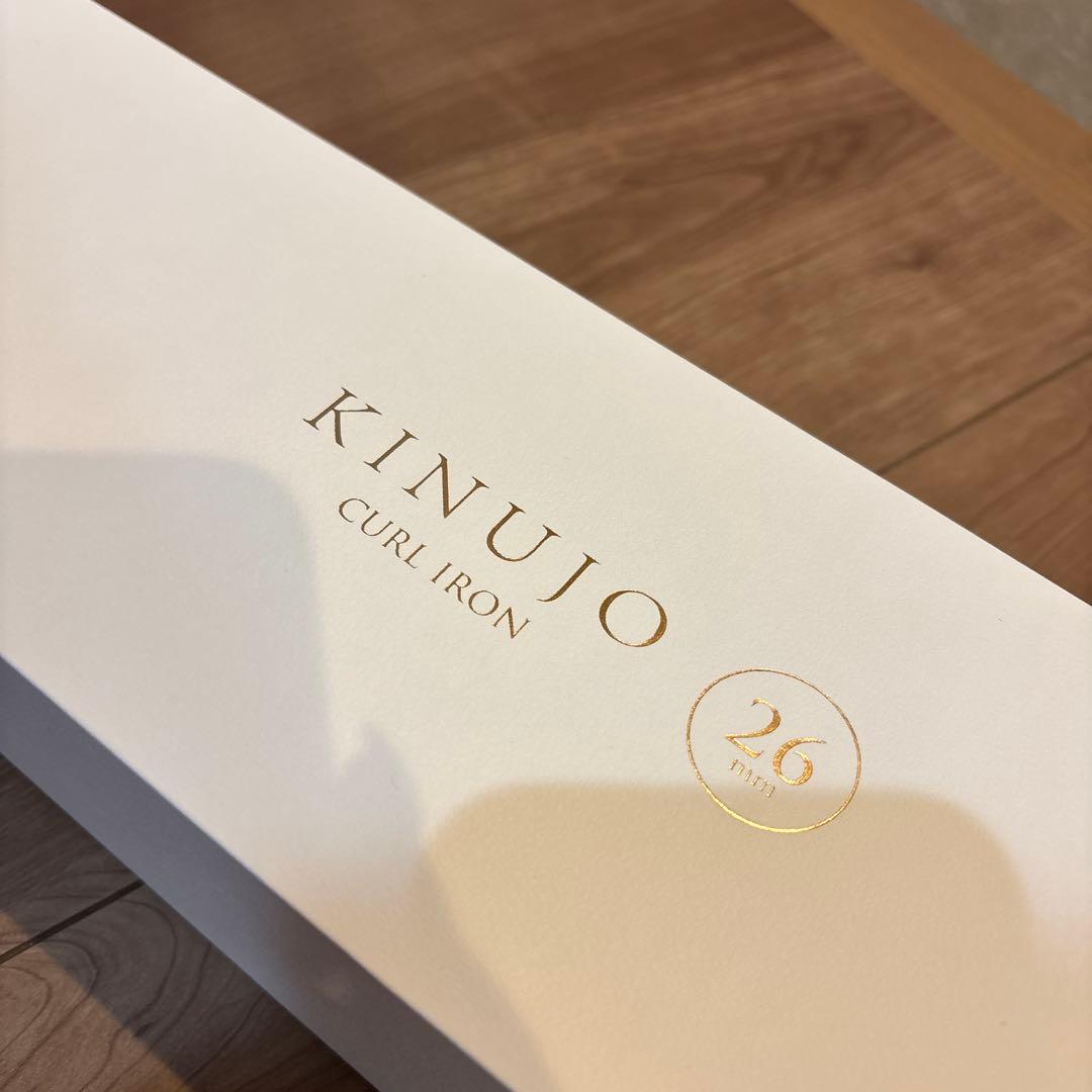KINUJO カールヘアアイロン KC26N 26mm 新品未使用保証書付き