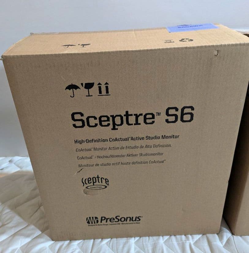 新品!未使用！PreSonus Sceptre S6 スピーカー ペア
