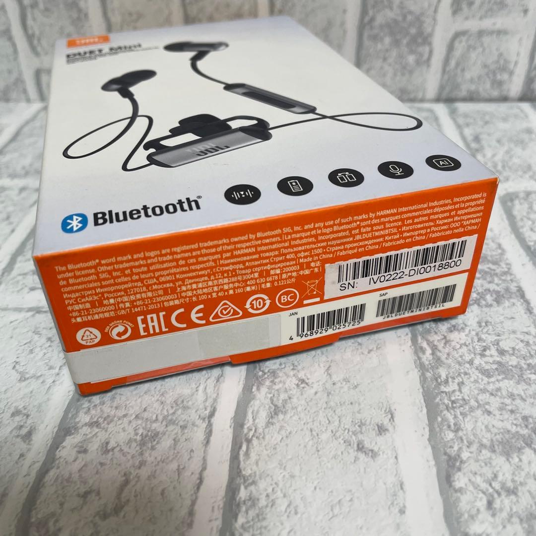 【新品】HARMAN JBL DUET MINI ワイヤレスイヤホン シルバー