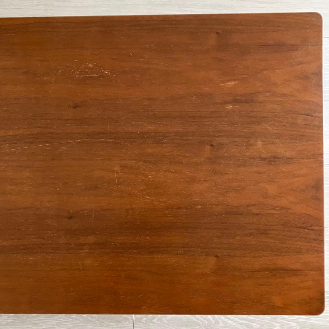 木製ローテーブル　ガラステーブル　セット　直接引取歓迎