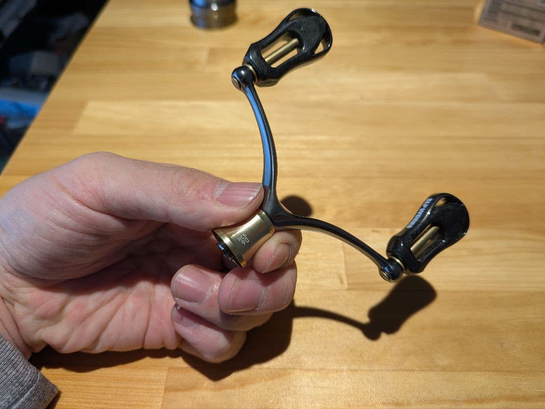 SLP RCS マシンカットダブルハンドル 90mm