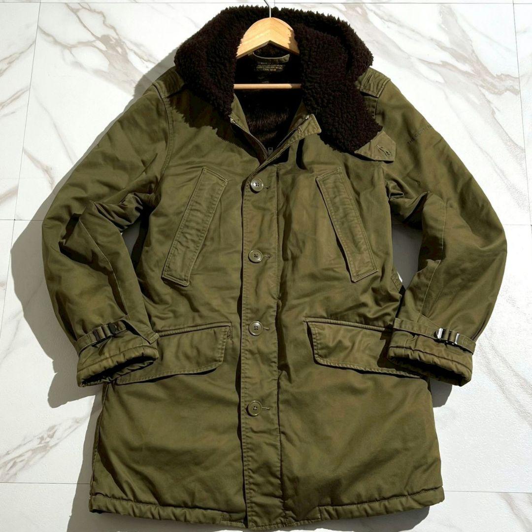 極美品✨ワコマリア 名作 モッズコート 希少S ボア 刺繍 メンズ ミリタリー